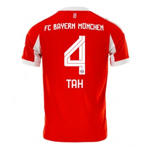 Bayern Munich Jonathan Tah #4 Jalkapallovaatteet Kotipaita 2025-26 Lyhythihainen